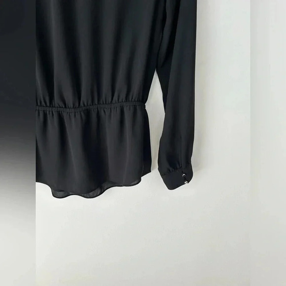 Aritzia Babaton collard plunge attached scarf  top - Picture 3 of 13